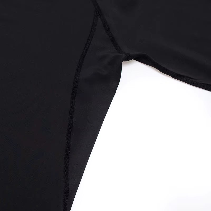 Men Running Compression T-Shirt Long Sleeves Sport Tees Gym Fitness Sweatshirt Male Jogging Tracksuit Homme Athletic Shirt Tops