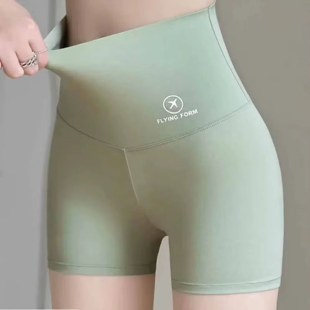 Seamless Women Sports Shorts High Waist Fitness Jogging Body Shaping Boxers Push up Scrunch Butt Biker Slim Underwear
